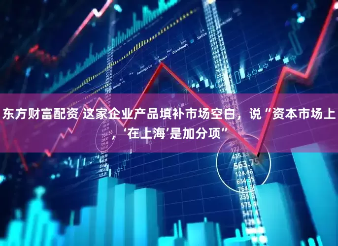 东方财富配资 这家企业产品填补市场空白，说“资本市场上，‘在上海’是加分项”
