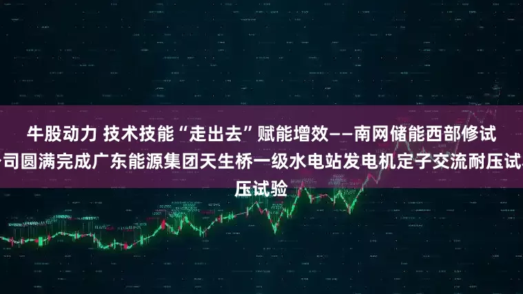 牛股动力 技术技能“走出去”赋能增效——南网储能西部修试公司圆满完成广东能源集团天生桥一级水电站发电机定子交流耐压试验